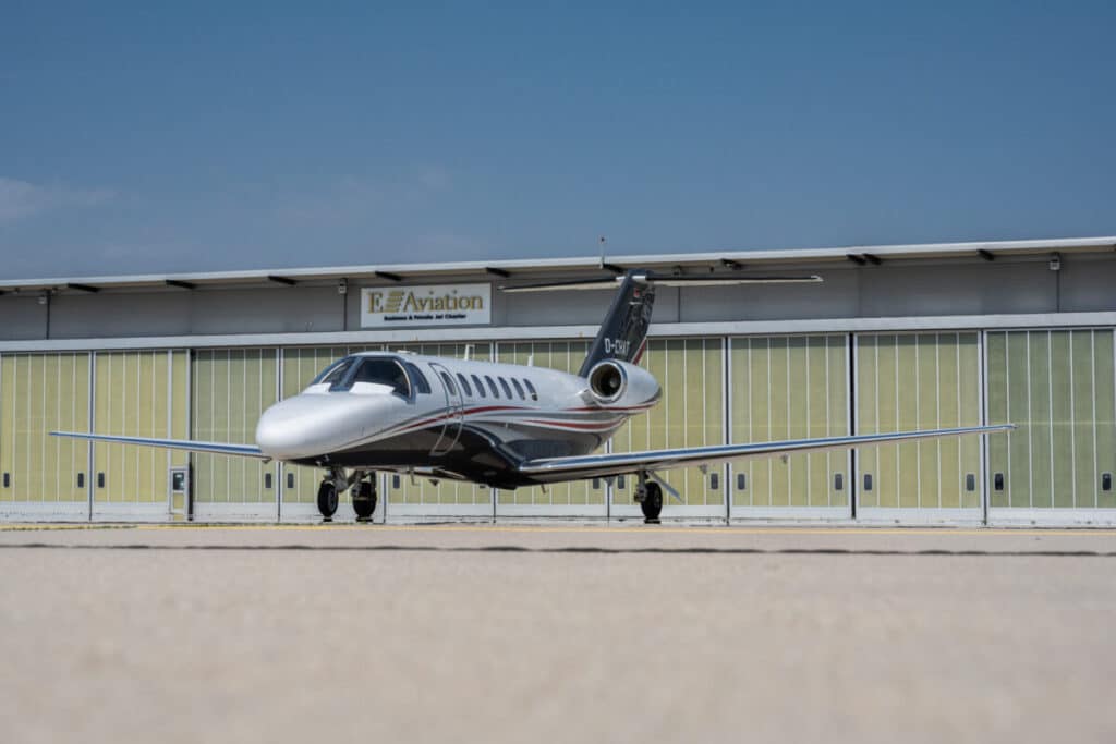 Charterflug im Privatjet