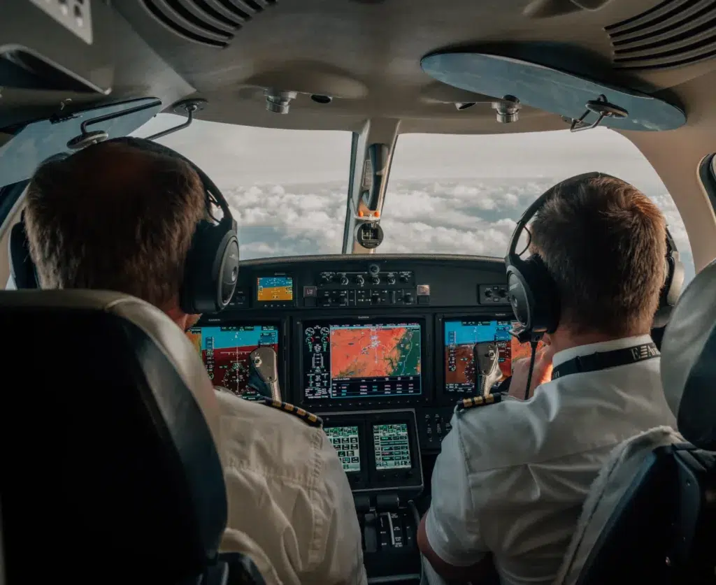 Cockpit crew privatjet